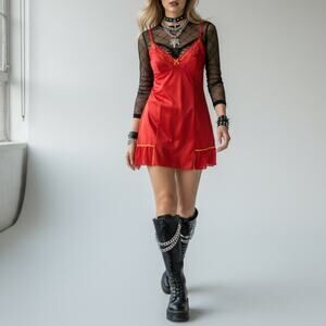 Popsi Lingerie Red Brand New Slip Dress